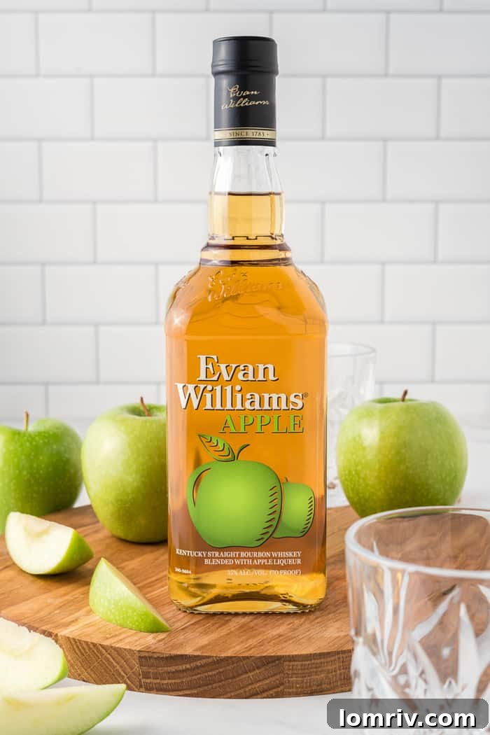 Refreshing Apple Bourbon Cocktail with a Ginger Twist