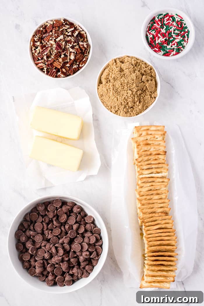 Toasted pecans for Christmas Cracker Candy