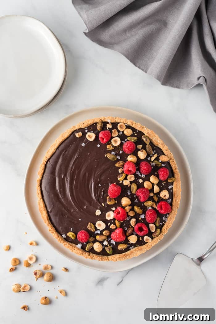 Chocolate Nutella Tart