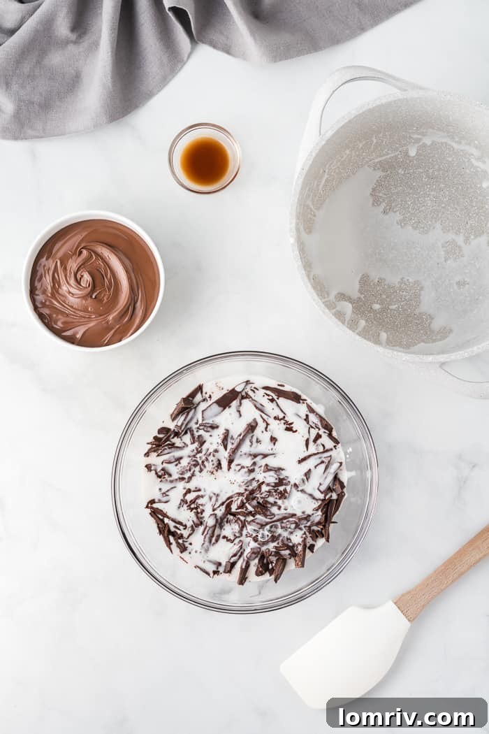 Chocolate Nutella Tart