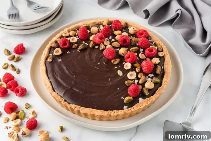 Chocolate Nutella Tart