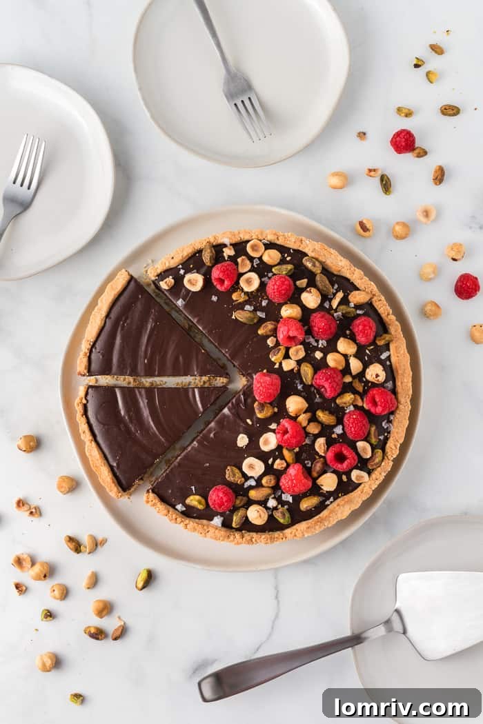 Chocolate Nutella Tart