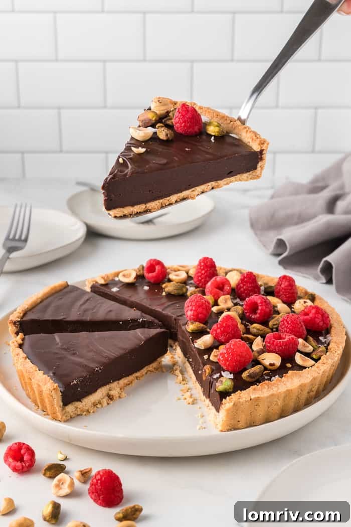 Chocolate Nutella Tart