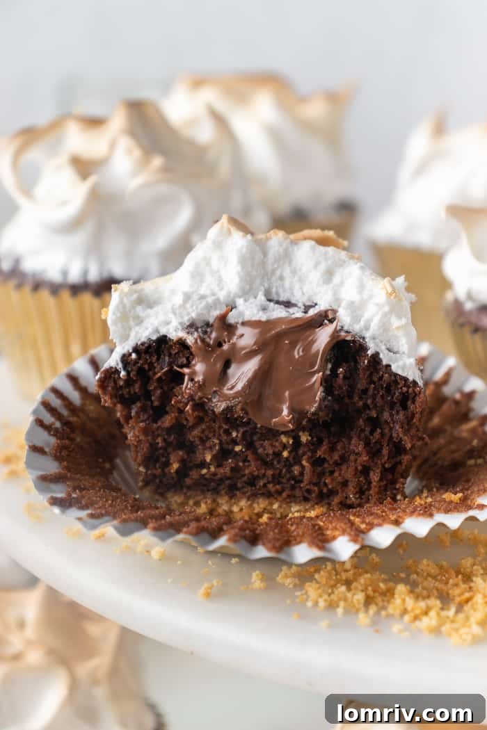 Smores Cupcakes