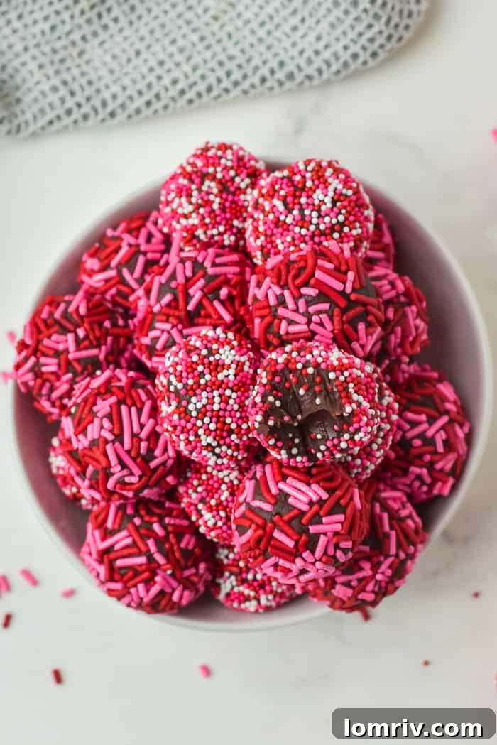 Valentine's Day Chocolate Truffles