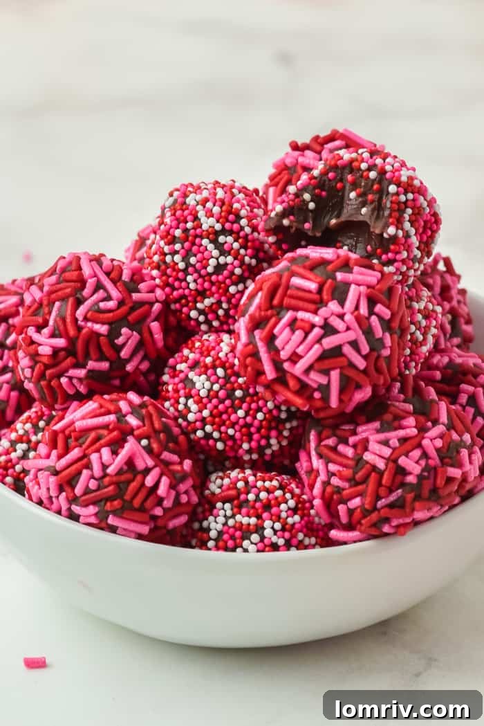 Valentine's Day Chocolate Truffles