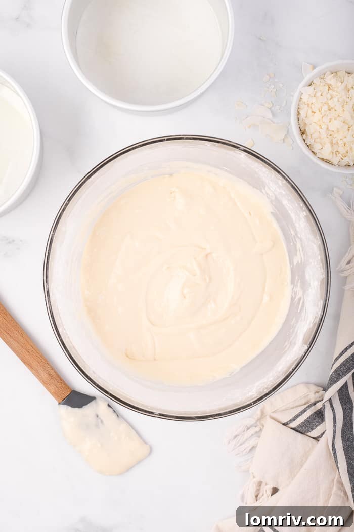 Combining Wet and Dry Ingredients for Cake Batter