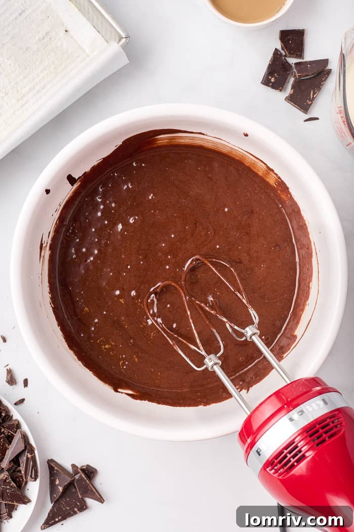 Dark Chocolate Mocha Mousse Cake