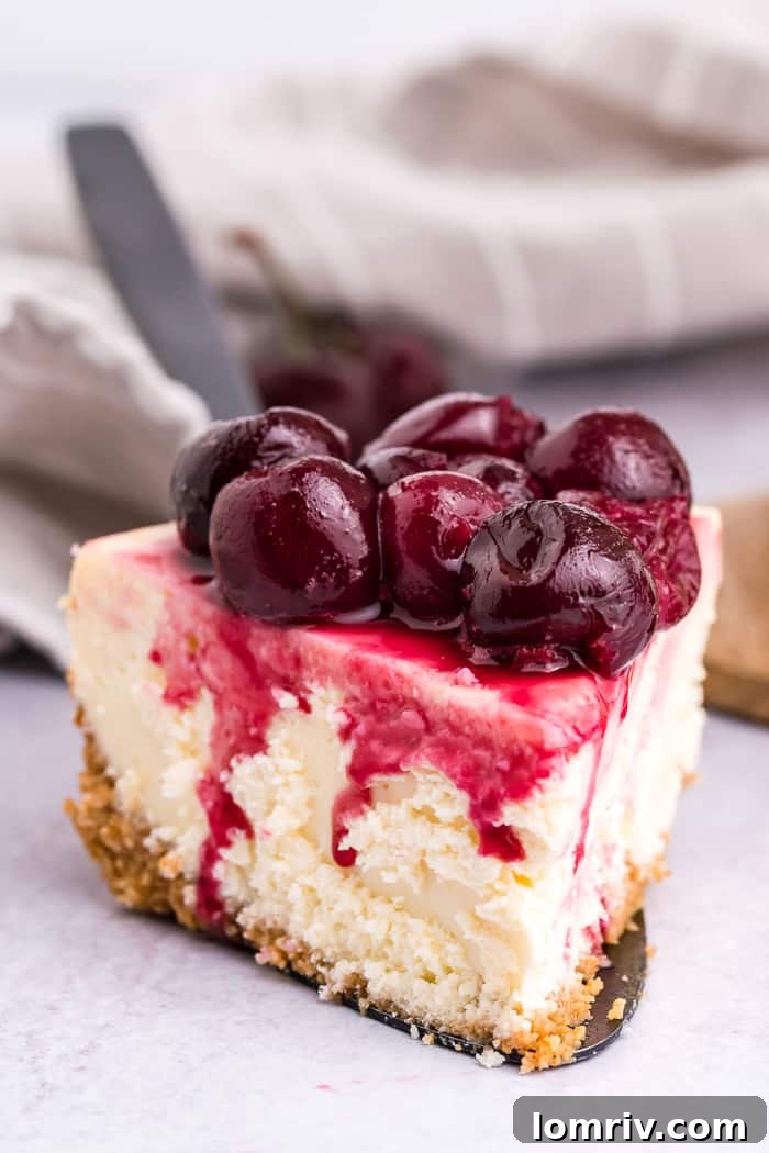 Instant Pot Cherry Cheesecake