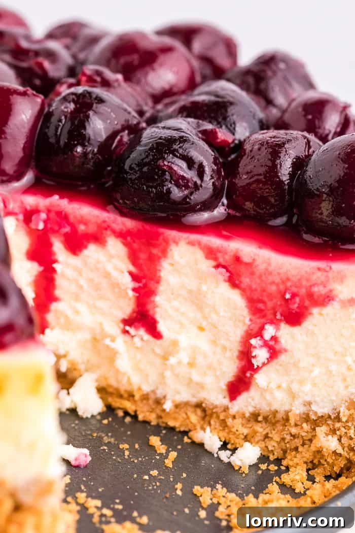 Instant Pot Cherry Cheesecake