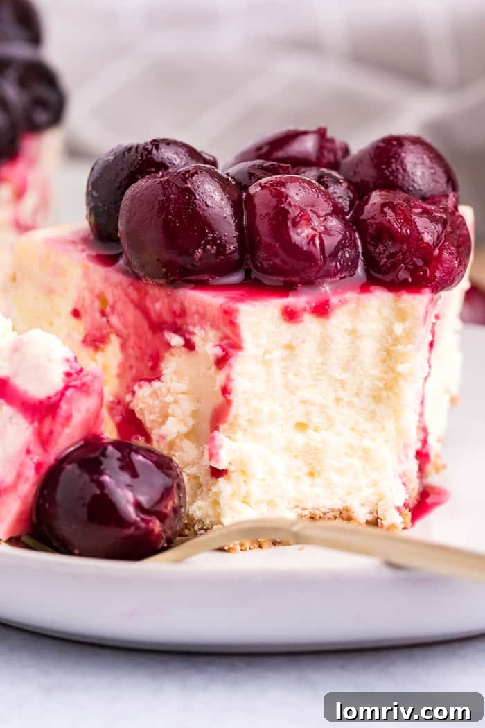 Instant Pot Cherry Cheesecake