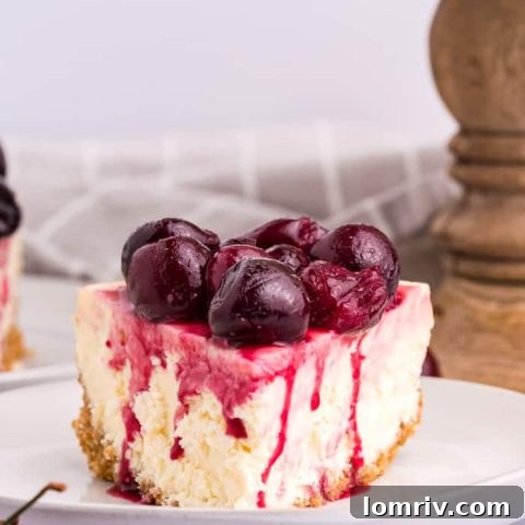 Instant Pot Cherry Cheesecake