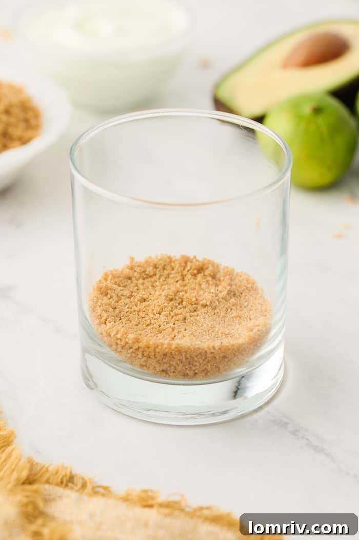 Key Lime Parfait with Coconut
