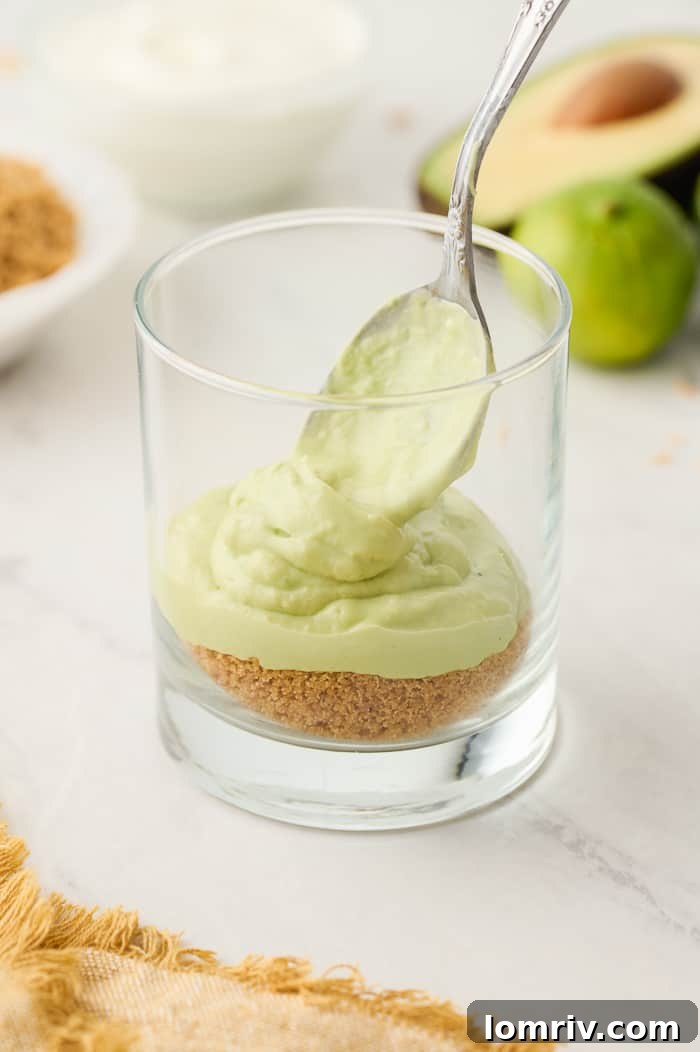 Key Lime Parfait with Coconut