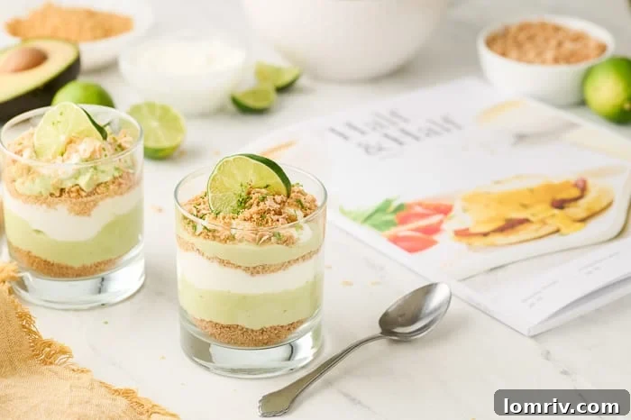 Key Lime Parfait with Coconut