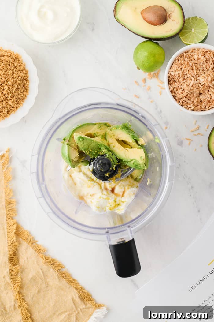 Key Lime Parfait with Coconut