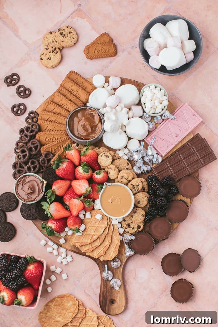 S'mores Charcuterie Board