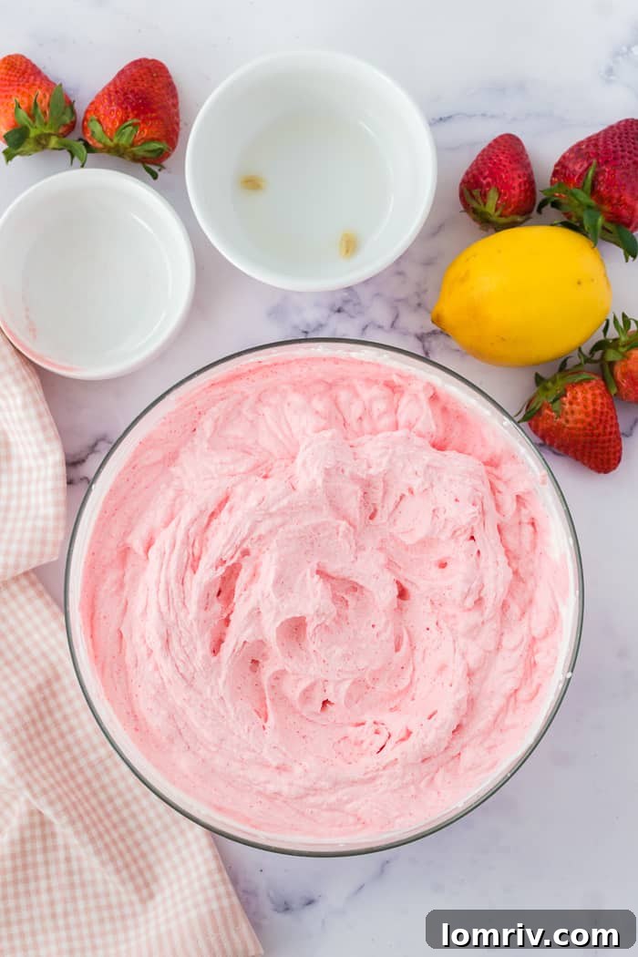 Strawberry Sherbet