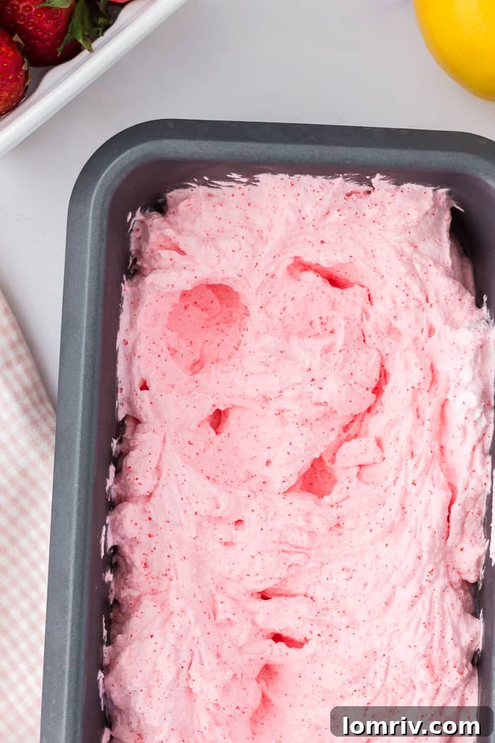 Strawberry Sherbet