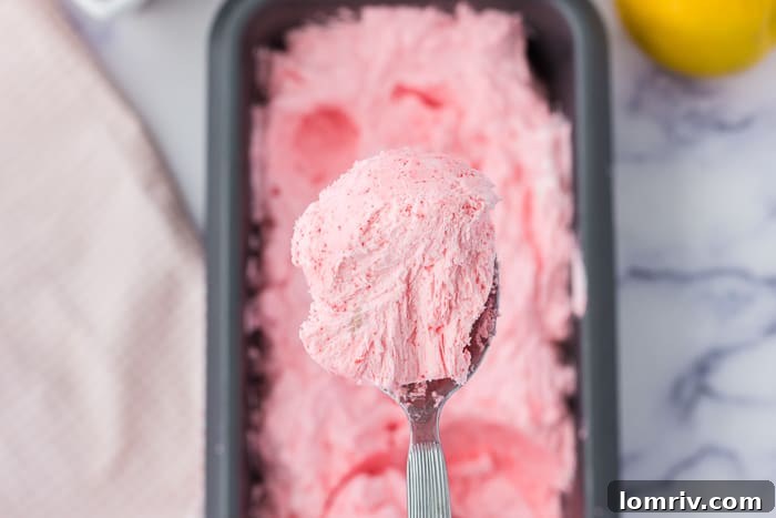 Strawberry Sherbet