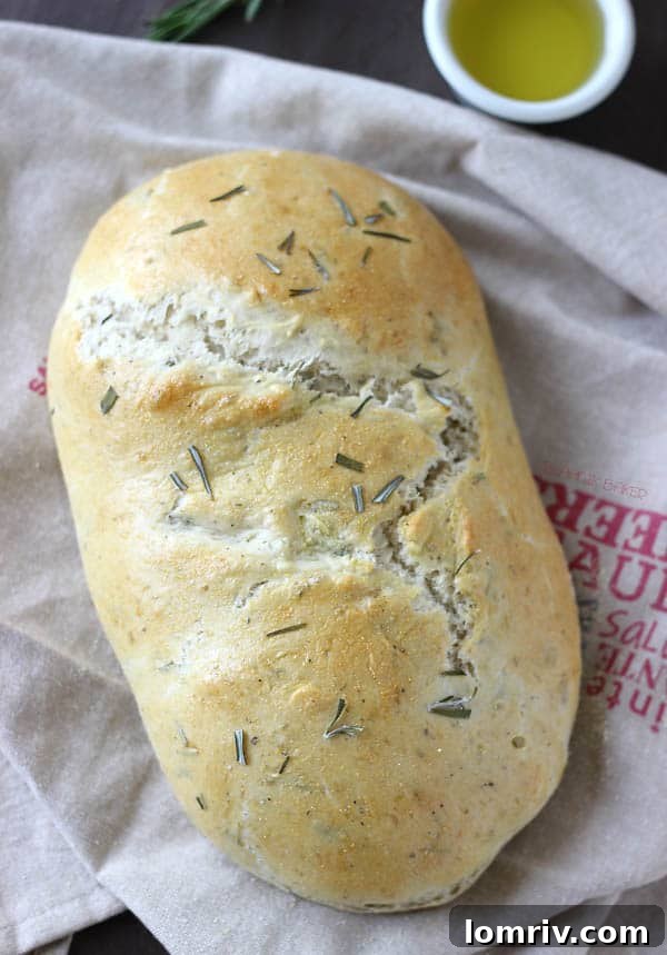 Rosemary Olive Oil Bread