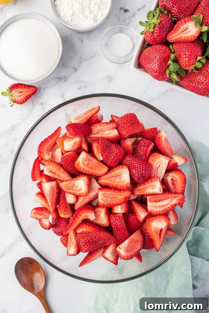 Strawberry Crumble
