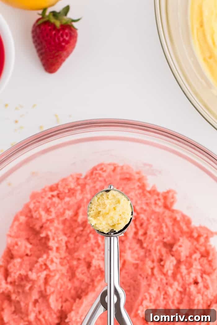 Strawberry Lemonade Cookies
