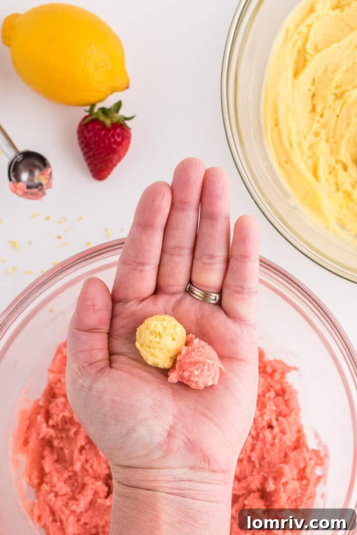 Strawberry Lemonade Cookies