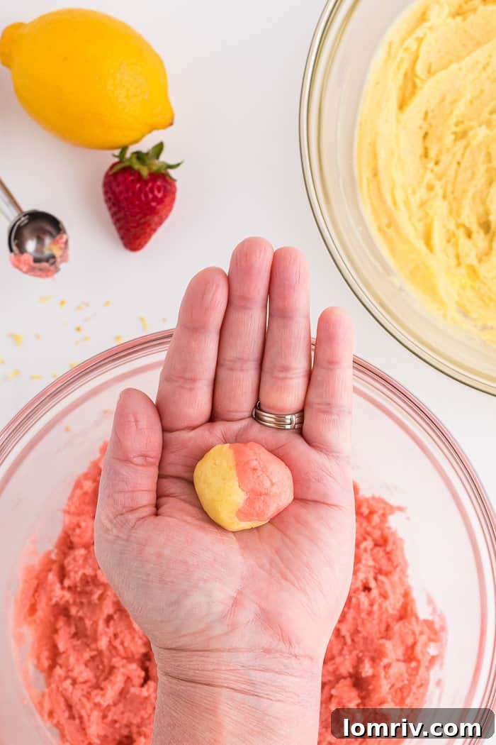 Strawberry Lemonade Cookies