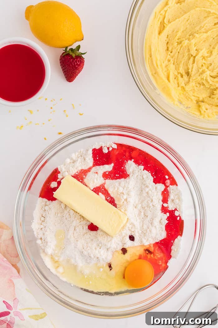 Strawberry Lemonade Cookies