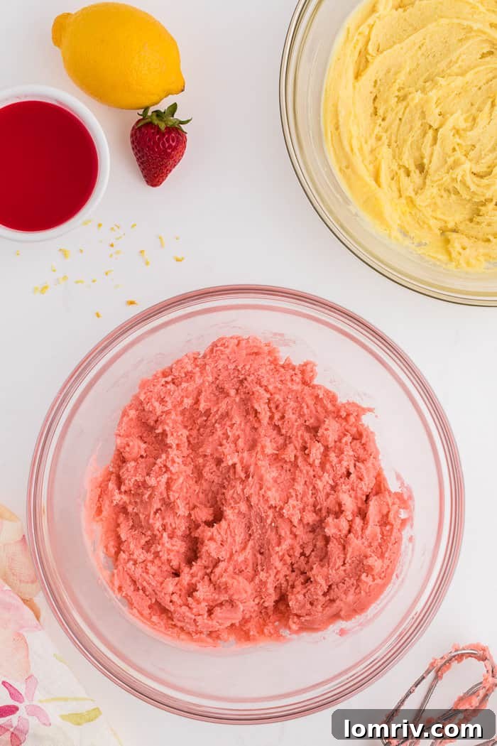 Strawberry Lemonade Cookies