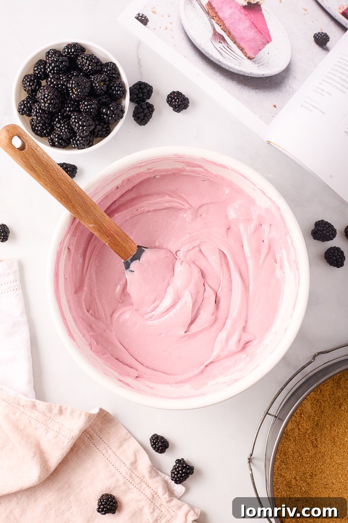 Blackberry Cheesecake