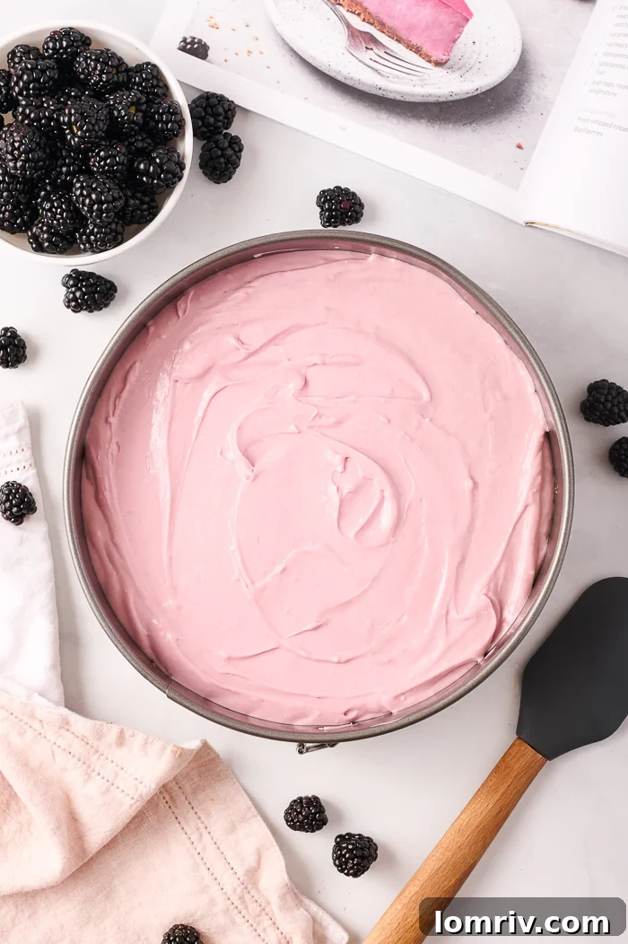 Blackberry Cheesecake