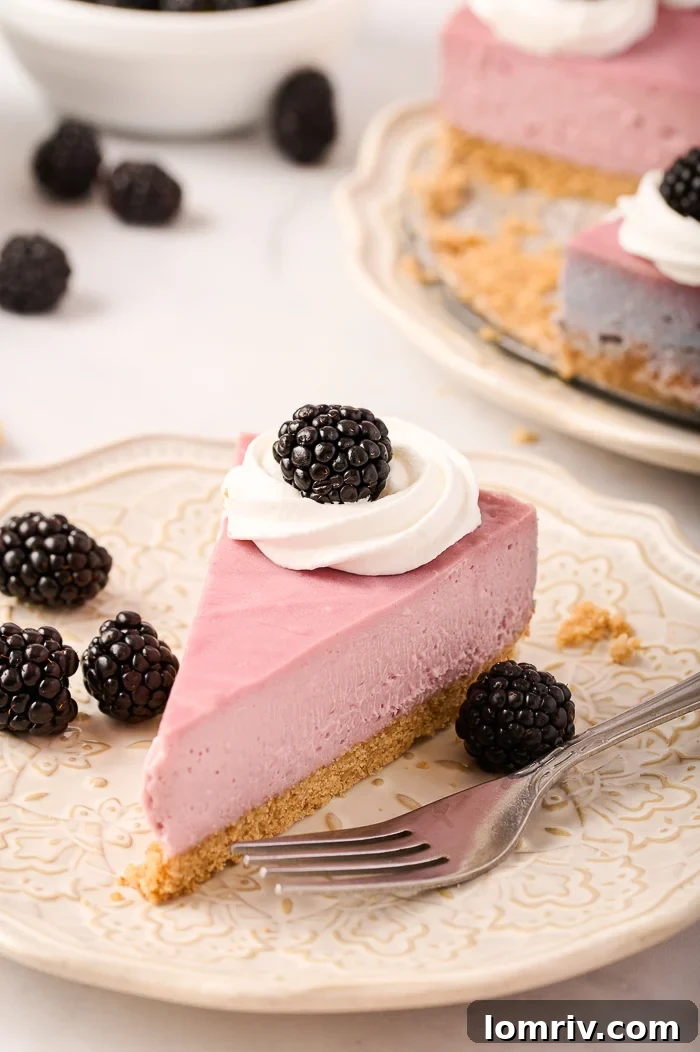 Blackberry Cheesecake