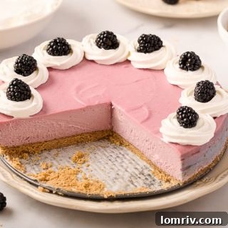 Blackberry Cheesecake