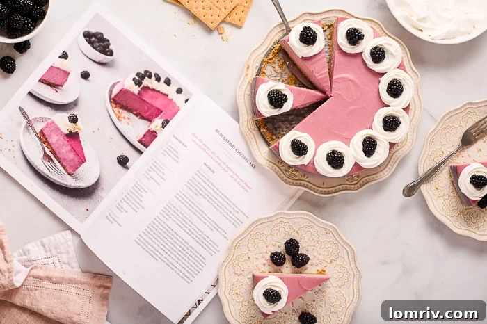 Blackberry Cheesecake