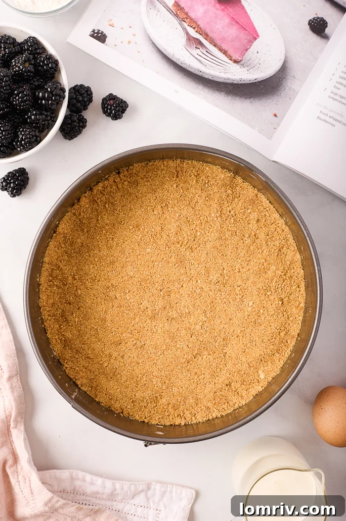 Blackberry Cheesecake