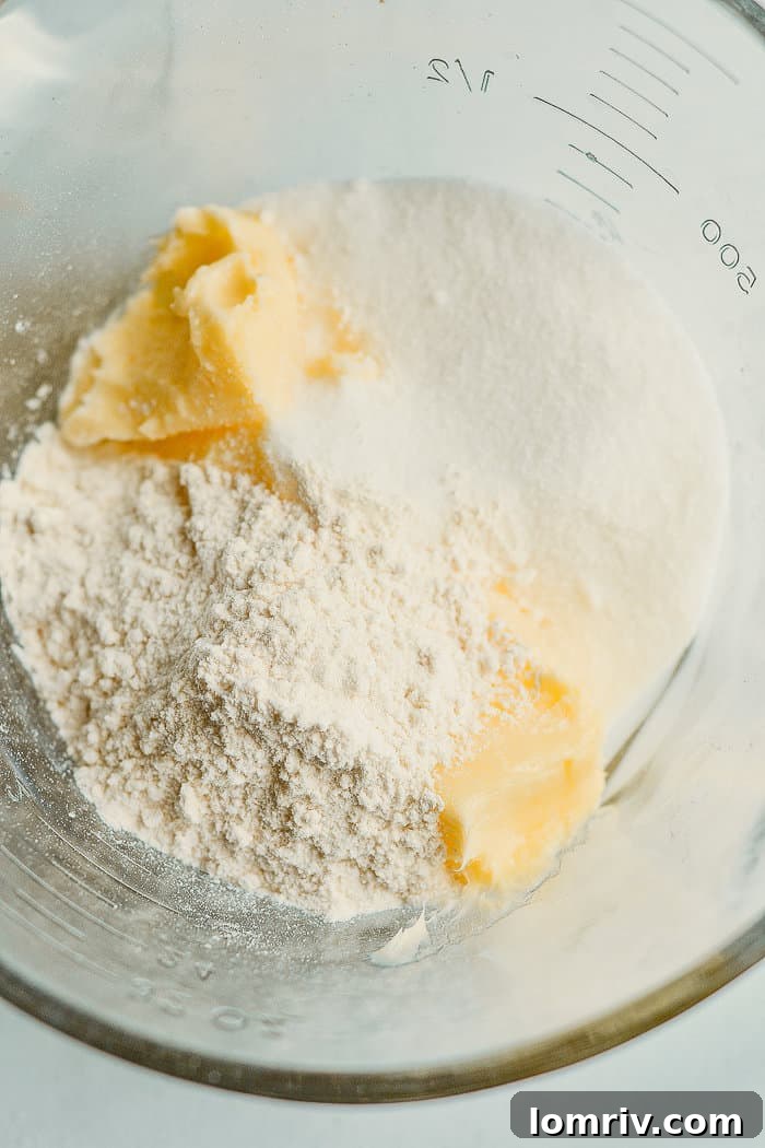 Dutch Apple Crumb topping ingredients