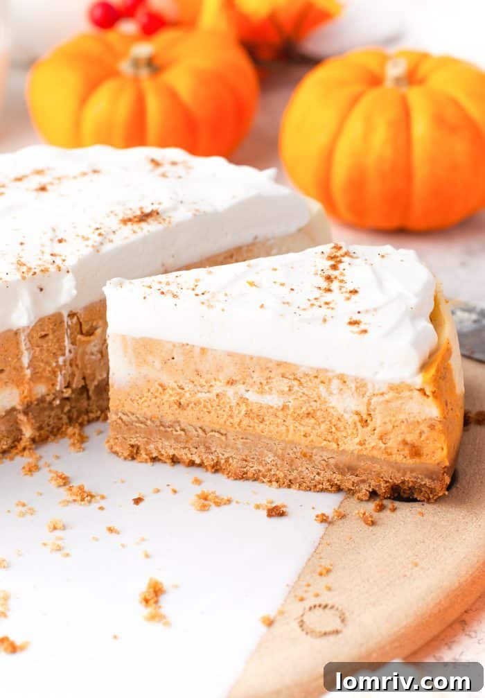 Instant pot pumpkin cheesecake.