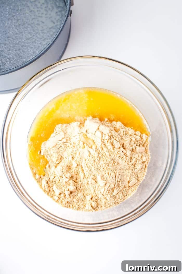 Instant pot pumpkin cheesecake crust ingredients.