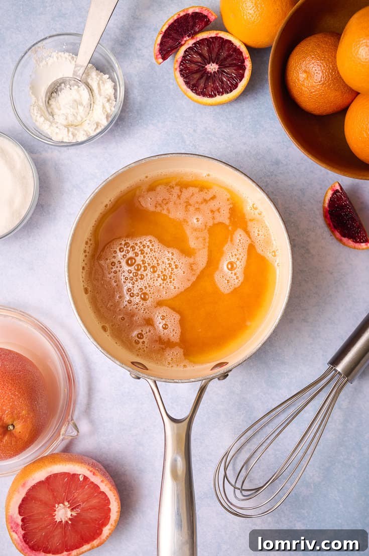 Making the crust for grapefruit bars.
