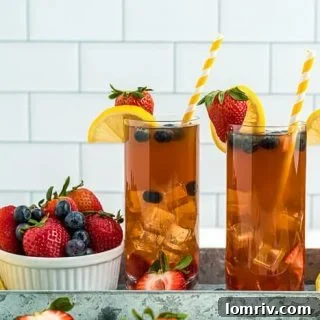 Strawberry Lemonade Iced Tea