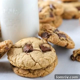Brown Butter Salted Caramel Chocolate Chip Cookies