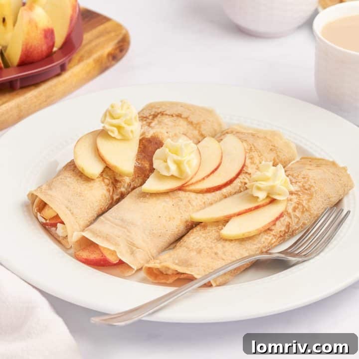 Apple Crepes