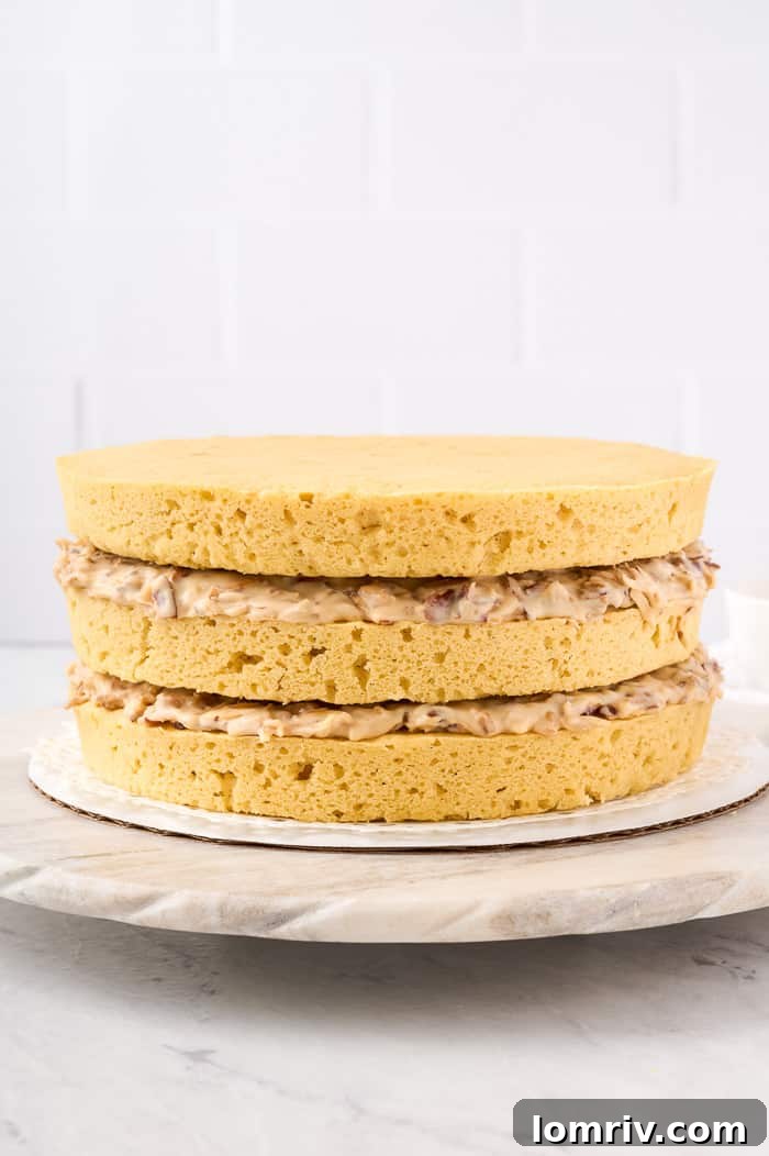 Coconut Almond Cream Cake