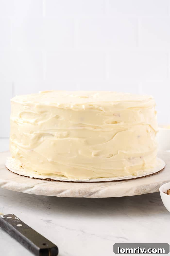 Coconut Almond Cream Cake