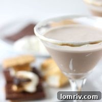 Smores Martini