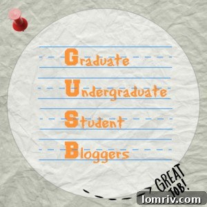 Collection of logos for grad and undergrad student bloggers participating in the series