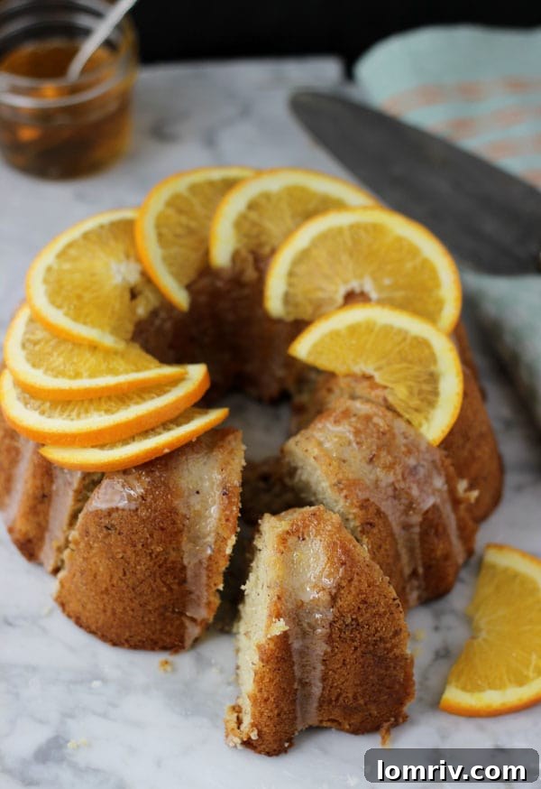 Orange Hazelnut Cake - Ready to Serve