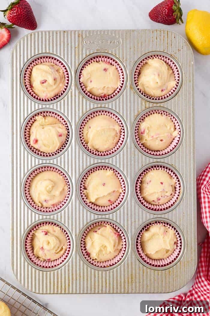 strawberry lemonade cupcakes